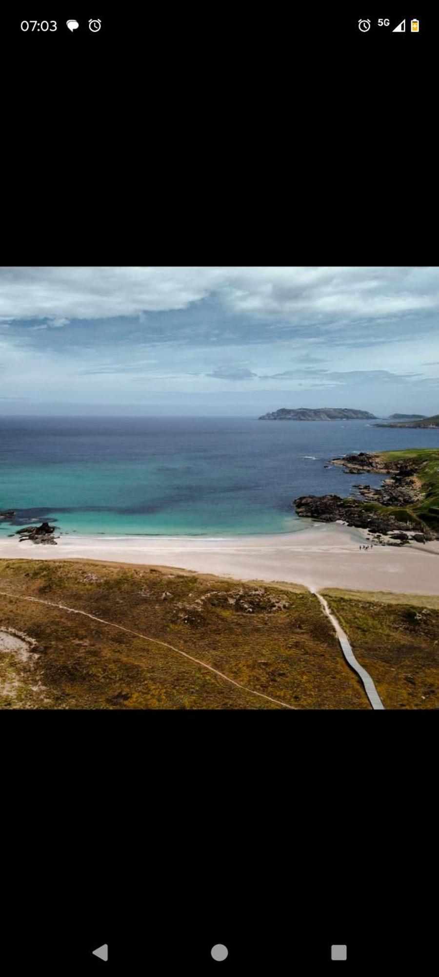 Apartamentos Playa De Seiruga Malpica Eksteriør bilde
